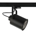 ΣΠΟΤ ΡΑΓΑΣ ΤΡΙΦΑΣΙΚΗ ΜΕΤΑΛΛΙΚΟ ΜΑΥΡΟ ΜΕ ΒΡΑΧΙΩΝΑ ΣΥΜΒΑΤΙΚΟ 1xGU10 IP20 107x171x210mm