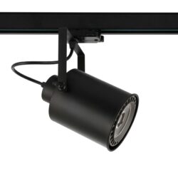 ΣΠΟΤ ΡΑΓΑΣ ΤΡΙΦΑΣΙΚΗ ΜΕΤΑΛΛΙΚΟ ΜΑΥΡΟ ΜΕ ΒΡΑΧΙΩΝΑ ΣΥΜΒΑΤΙΚΟ 1xGU10 IP20 107x171x210mm