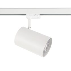 ΣΠΟΤ ΡΑΓΑΣ ΤΡΙΦΑΣΙΚΗ ΑΛΟΥΜΙΝΙΟ ΛΕΥΚΟ ΜΕ ΒΡΑΧΙΩΝΑ ΣΥΜΒΑΤΙΚΟ 1xΕ27 IP20 100x155x196mm