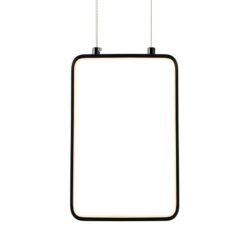 NETTO ΦΩΤΙΣΤΙΚΟ ΚΡΕΜΑΣΤΟ ΜΑΥΡΟ ΜΑΤ ΜΕΤΑΛΛΙΚΟ LED 11W 3000K 1044Lm IP20 110Χ1360mm