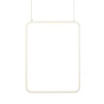 NETTO ΦΩΤΙΣΤΙΚΟ ΚΡΕΜΑΣΤΟ ΛΕΥΚΟ ΜΑΤ ΜΕΤΑΛΛΙΚΟ LED 19W 3000K 1820Lm IP20 362Χ1520MM