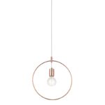 NETTO ΦΩΤΙΣΤΙΚΟ ΚΡΕΜΑΣΤΟ ΓΥΑΛΙΣΤΟ ΧΑΛΚΙΝΟ ΜΕΤΑΛΛΙΚΟ ΣΥΜΒΑΤΙΚΟ 1ΧΕ27 IP20 350Χ1200mm