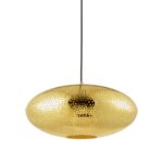 NETTO ΦΩΤΙΣΤΙΚΟ ΚΡΕΜΑΣΤΟ ΓΥΑΛΙΣΤΟ ΧΡΥΣΟ ΜΕΤΑΛΛΙΚΟ ΣΥΜΒΑΤΙΚΟ 1ΧΕ27 IP20 Φ400Χ1200mm