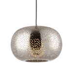 NETTO ΦΩΤΙΣΤΙΚΟ ΚΡΕΜΑΣΤΟ ΓΥΑΛΙΣΤΕΡΟ ΝΙΚΕΛΙΟ ΜΕΤΑΛΛΙΚΟ ΣΥΜΒΑΤΙΚΟ 1ΧΕ27 IP20 Φ300Χ1200mm