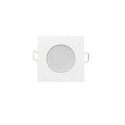 LED ΣΠΟΤ IP65 WHITE SQUARE 5W 3.000K 230V AC 400LM 120° Ra80