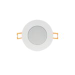 LED ΣΠΟΤ ΛΕΥΚΟ ΣΤΡΟΓΓΥΛΟ 230V AC 8W 4.000K 650LM 120° IP65 Ra80