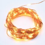 ΛΑΜΠΑΚΙΑ 200 LED 6W ΣΕ ΣΕΙΡΑ ΘΕΡΜΟ ΛΕΥΚΟ ΜΕ ΑΝΤΑΠΤΟΡΑ 3VDC & 8 ΠΡΟΓΡΑΜΜΑΤΑ ΧΑΛΚΙΝΟ ΚΑΛΩΔΙΟ ΧΑΛΚΟΥ 3m IP44 200mm
