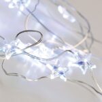 ΛΑΜΠΑΚΙΑ ΔΙΑΚΟΣΜΗΤΙΚΑ ΣΧΕΔΙΟ ΑΣΤΕΡΙΑ 20 LED 1.2W ΨΥΧΡΟ ΛΕΥΚΟ ΑΣΗΜΙ ΚΑΛΩΔΙΟ ΧΑΛΚΟΥ ΚΑΙ ΜΠΑΤΑΡΙΑ 2xAA IP20 2m+100mm