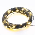 ΛΑΜΠΑΚΙΑ 400 LED 6W ΣΕ ΣΕΙΡΑ ΘΕΡΜΟ ΛΕΥΚΟ ΑΝΤΑΠΤΟΡΑ 6VDC ΜΕ 8 ΠΡΟΓΡΑΜΜΑΤΑ & ΚΑΛΩΔΙΟ ΧΑΛΚΟΥ ΜΑΥΡΟ 3m IP44 20x2 mm