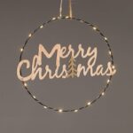 ΚΡΕΜΑΣΤΗ ΕΠΙΓΡΑΦΗ MERRY CHRISTMAS 20 MINI LED ΘΕΡΜΟ ΜΠΑΤΑΡΙΕΣ 2xCR2032 (ΣΥΜΠΕΡ) ΜΕ ΚΑΛΩΔΙΟ 300mm IP20 260mm