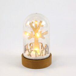 ΚΑΛΥΜΜΑ XMAS ΔΕΝΤΡΟ ΠΛΑΣΤΙΚΟ ΣΕ ΣΧΗΜΑ ΜΠΑΛΑΣ 10 MINI LED ΜΕ ΜΠΑΤΑΡΙΕΣ 3xΑΑ IP20 Φ110x190mm