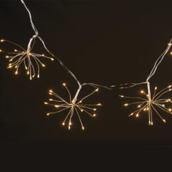 ΛΑΜΠΑΚΙΑ 300 MINI LED ΣΕ ΣΕΙΡΑ ΑΠΟ ΣΥΡΜΑ ΣΤΑΘΕΡΑ ΑΝΑ 5mm ΑΝΤΑΠΤΟΡΑ 3.5V & ΚΑΛΩΔΙΟ ΑΣΗΜΙ ΧΑΛΚΟΥ 1mm IP44 4.2mm