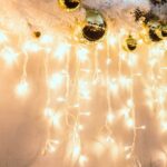 ΧΡΙΣΤΟΥΓΕΝΝΙΑΤΙΚΑ ΛΑΜΠΑΚΙΑ ΒΡΟΧΗ 144 LED ΘΕΡΜΟ ΛΕΥΚΟ 24 ΣΕΙΡΕΣ (5-7-5-7) ΑΝΤΑΠΤΟΡΑΣ 31VDC ΜΕ ΔΥΝΑΤΟΤΗΤΑ ΕΠΕΚΤΑΣΗΣ ΜΑΧ 4 ΣΕΤ & 8 ΠΡΟΓΡΑΜΜΑΤΑ IP44 3000x600mm