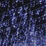ΧΡΙΣΤΟΥΓΕΝΝΙΑΤΙΚΑ ΛΑΜΠΑΚΙΑ ΒΡΟΧΗ 144 LED ΨΥΧΡΟ ΛΕΥΚΟ 24 ΣΕΙΡΕΣ (5-7-5-7) ΑΝΤΑΠΤΟΡΑΣ 31VDC ΜΕ ΔΥΝΑΤΟΤΗΤΑ ΕΠΕΚΤΑΣΗΣ ΜΑΧ 4 ΣΕΤ & 8 ΠΡΟΓΡΑΜΜΑΤΑ IP44 3000x600mm