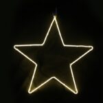 ΑΣΤΕΡΙ 200 LED NEON ΦΩΤΟΣΩΛΗΝΑ 2m SMD ΘΕΡΜΟ ΛΕΥΚΟ ΣΤΑΘΕΡΟ ΜΕ 1.5m ΚΑΛΩΔΙΟ IP44 580x540mm