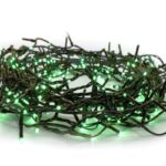 ΛΑΜΠΑΚΙΑ 300 LED ΣΕ ΣΕΙΡΑ ΠΡΑΣΙΝΑ ΚΑΟΥΤΣΟΥΚ ΑΝΤΑΠΤΟΡΑ 31VDC ΜΕ ΔΥΝΑΤΟΤΗΤΑ ΕΠΕΚΤΑΣΗΣ MAX 2 ΣΕΤ & ΚΑΛΩΔΙΟ ΜΑΥΡΟ 3m IP44 50mm