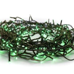 ΛΑΜΠΑΚΙΑ 300 LED ΣΕ ΣΕΙΡΑ ΠΡΑΣΙΝΑ ΚΑΟΥΤΣΟΥΚ ΑΝΤΑΠΤΟΡΑ 31VDC ΜΕ ΔΥΝΑΤΟΤΗΤΑ ΕΠΕΚΤΑΣΗΣ MAX 2 ΣΕΤ & ΚΑΛΩΔΙΟ ΜΑΥΡΟ 3m IP44 50mm