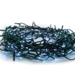 ΛΑΜΠΑΚΙΑ 300 LED ΣΕ ΣΕΙΡΑ ΚΑΟΥΤΣΟΥΚ ΜΠΛΕ ΑΝΑ 50mm ΑΝΤΑΠΤΟΡΑ 31VDC ΜΕ 8 ΠΡΟΓΡΑΜΜΑΤΑ & ΚΑΛΩΔΙΟ ΠΡΑΣΙΝΟ IP44 15mm