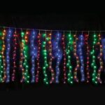 ΛΑΜΠΑΚΙΑ ΚΟΥΡΤΙΝΑ 360 LED 18x20 ΣΕΙΡΕΣ ΠΟΛΥΧΡΩΜΑ ΜΕ ΠΡΟΓΡΑΜΜΑΤΑ & ΑΝΤΑΠΤΟΡΑ 31VDC ΔΥΝΑΤΟΤΗΤΑ ΕΠΕΚΤΑΣΗΣ MAX 2 ΣΕΤ ΜΕ ΚΑΛΩΔΙΟ ΔΙΑΦΑΝΟ IP44 2000x2000mm