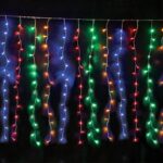 ΛΑΜΠΑΚΙΑ ΚΟΥΡΤΙΝΑ 360 LED 20x18 ΣΕΙΡΕΣ ΠΟΛΥΧΡΩΜΑ ΣΤΑΘΕΡΑ ΜΕ ΑΝΤΑΠΤΟΡΑ 24VDC & ΔΥΝΑΤΟΤΗΤΑ ΕΠΕΚΤAΣΗΣ MAX 4 ΣΕΤ ME ΚΑΛΩΔΙΟ ΔΙΑΦΑΝΟ IP44 2000x1500mm