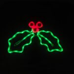 ΓΚΙ ΜΟΝΟΚΑΝΑΛΟΣ ΦΩΤΟΣΩΛΗΝΑΣ 60 LED 2.5m ΠΡΑΣΙΝΟ & KOKKINO IP65 450x320mm ΜΕ 1.5m ΚΑΛΩΔΙΟ