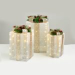 ΔΩΡΑ ΛΕΥΚΟ & ΑΣΗΜΙ ΜΕ ΧΡΥΣΗ ΚΟΡΔEΛΑ 90 MINI LED (20+30+40) ΘΕΡΜΟ ΛΕΥΚΟ ΜΕ ΜΠΑΤΑΡΙΕΣ 3XΑΑΑ IP20 300x360x400mm