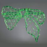 "BOW" 96 LED ΣΧΕΔΙΟ 4m ΜΟΝΟΚΑΝΑΛ ΦΩΤΟΣΩΛ&96 ED ΛΑΜΠΑΚ ΣΕΙΡΑ ME ANTAΠΤΟΡΑ 36VDC GREEN IP44 60x45cm