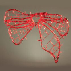 "BOW" 96 LED ΣΧΕΔΙΟ 4m ΜΟΝΟΚΑΝΑΛ ΦΩΤΟΣΩΛ & 96 LED ΛΑΜΠΑΚ ΣΕΙΡΑ ANTAΠΤ 36VDC RED IP44 60x45cm