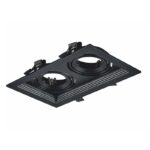 BLACK COLOR ΣΠΟΤ 2xGU10 130x225