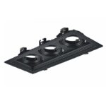 BLACK COLOR SPOT 3xGU10 130x320