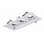 WHITE COLOR ΣΠΟΤ 3xGU10 130x320