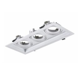 WHITE COLOR ΣΠΟΤ 3xGU10 130x320