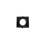 AR111 - ΚΟΝΣΟΛΑ ΧΩΝΕΥΤΗ ΓΙΑ ΣΠΟΤ ΑΣΤΑΛΙ ΜΑΥΡΗ IP20 Φ185x185mm