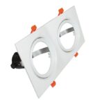 AR111 - ΚΟΝΣΟΛΑ ΧΩΝΕΥΤΗ ΓΙΑ ΣΠΟΤ ΑΣΤΑΛΙ ΛΕΥΚΗ IP20 320x165mm