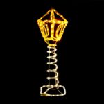 ΦΩΤΙΣΤΙΚΟ ΜΟΝΟΚΑΝΑΛΟΣ ΦΩΤΟΣΩΛΗΝΑΣ 168 LED 7m ΛΕΥΚΟ & ΚΙΤΡΙΝΟ FLASH IP44 270x270x800mm ΜΕ 1.5m ΚΑΛΩΔΙΟ