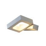 NETTO ΦΩΤΙΣΤΙΚΟ ΕΠΙΤΟΙΧΟ ΓΚΡΙ ΑΛΟΥΜΙΝΙΟ LED 6W 3000K 540Lm IP20 145