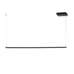 NETTO ΦΩΤΙΣΤΙΚΟ ΚΡΕΜΑΣΤΟ ΜΑΥΡΟ ΜΑΤ ΑΛΟΥΜΙΝΙΟ LED 20W 3000K 1600Lm IP20 1000Χ1500mm