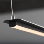 NETTO ΦΩΤΙΣΤΙΚΟ ΚΡΕΜΑΣΤΟ ΜΑΥΡΟ ΜΑΤ ΑΛΟΥΜΙΝΙΟ LED 20W 3000K 1600Lm IP20 1000Χ1500mm - Image 2