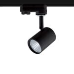 LED COB ΦΩΤΙΣΤΙΚΟ ΡΑΓΑΣ 230V AC 7W 4000K 24° 760LM Ra80 4 ΣΥΡΜΑΤΑ ΜΑΥΡΟ