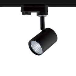 LED COB ΦΩΤΙΣΤΙΚΟ ΡΑΓΑΣ 230V AC 7W 4000K 24° 760LM Ra80 4 ΣΥΡΜΑΤΑ ΜΑΥΡΟ