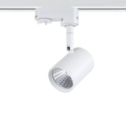 LED COB ΦΩΤΙΣΤΙΚΟ ΡΑΓΑΣ 230V AC 7W 4000K 24° 760LM Ra80 4 ΣΥΡΜΑΤΑ ΛΕΥΚΟ