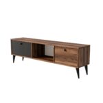 Έπιπλο Τηλεόρασης 1214 Lidya-Antrasit Serenat Μ138xΠ29.5xΥ42.6εκ., All4home - Image 4