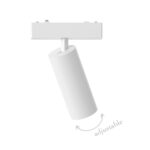 InLight Φωτιστικό LED 9W 3CCT για Ultra-Thin μαγνητική ράγα σε λευκή απόχρωση (by tuya and zigbee) D:16cmX4,5cm (T05105-WH) - Image 2