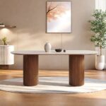 Σετ τραπεζαρίας 7 Τεμαχίων , Ivonne, Ύψος 76 εκ. Πλάτος 180 εκ. Βάθος 90 εκ. All4home - Image 4