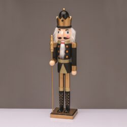 ΚΑΡΥΟΘΡΑΥΣΤΗΣ ΒΑΣΙΛΙΑΣ ΜΕ ΣΚΗΠΤΡΟ ΜΑΥΡΟ 300mm