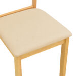 Καρέκλα Dallan pakoworld rubberwood σε φυσική απόχρωση 40x47.5x89εκ - Image 7