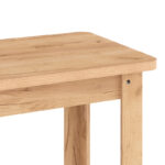 Τραπέζι Celeste pakoworld μελαμίνης σε oak απόχρωση 100x60x73.5εκ - Image 4
