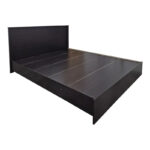 Κρεβάτι με στρώμα Athos-Nemesis pakoworld wenge 160x200εκ - Image 2