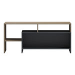 Τραπέζι σαλονιού Consa pakoworld sonoma - ανθρακί 120x60x52.8εκ - Image 3