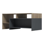 Τραπέζι σαλονιού Consa pakoworld sonoma - ανθρακί 120x60x52.8εκ - Image 4